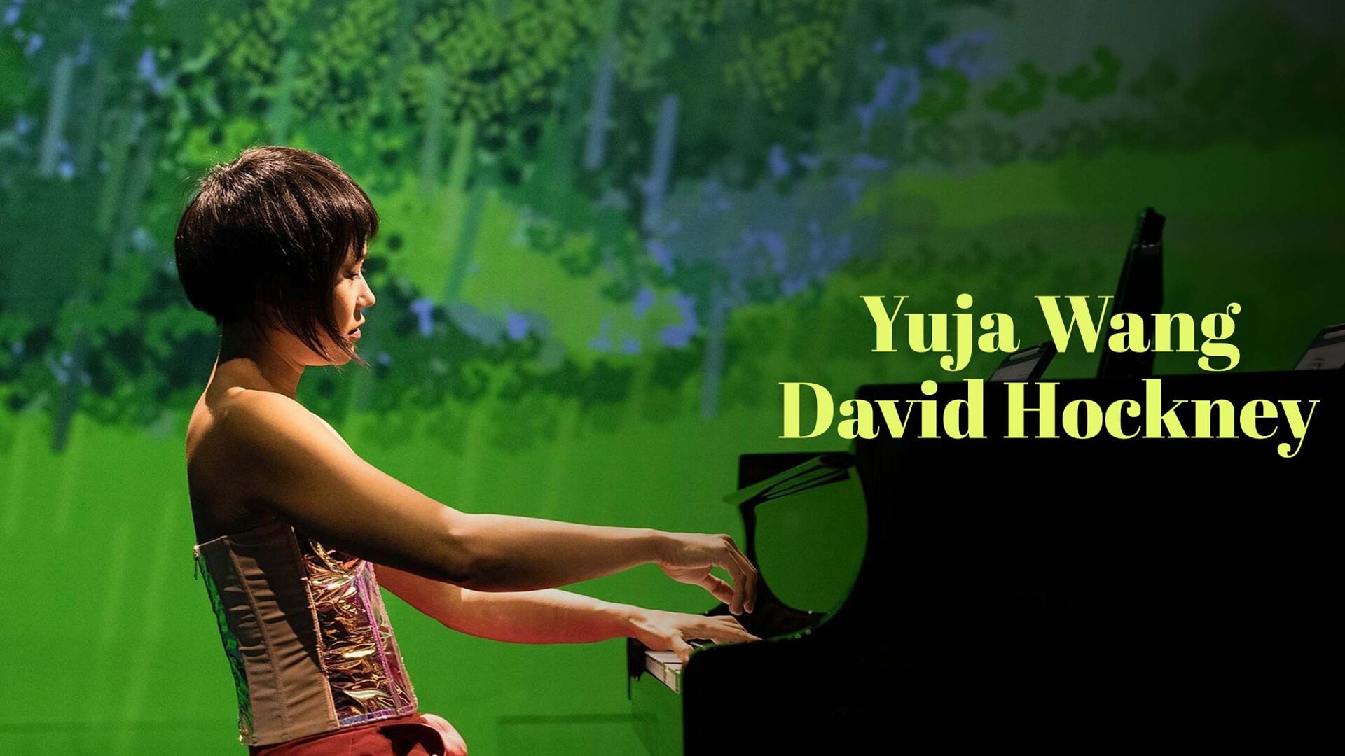 Yuja Wang X David Hockney