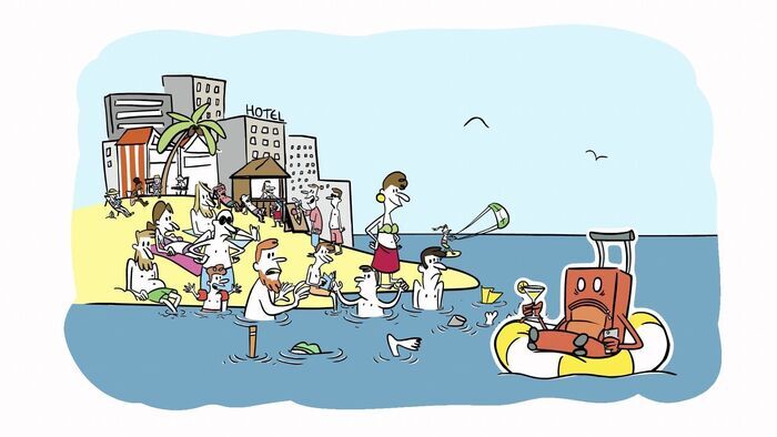 La pollution cachée des vacances