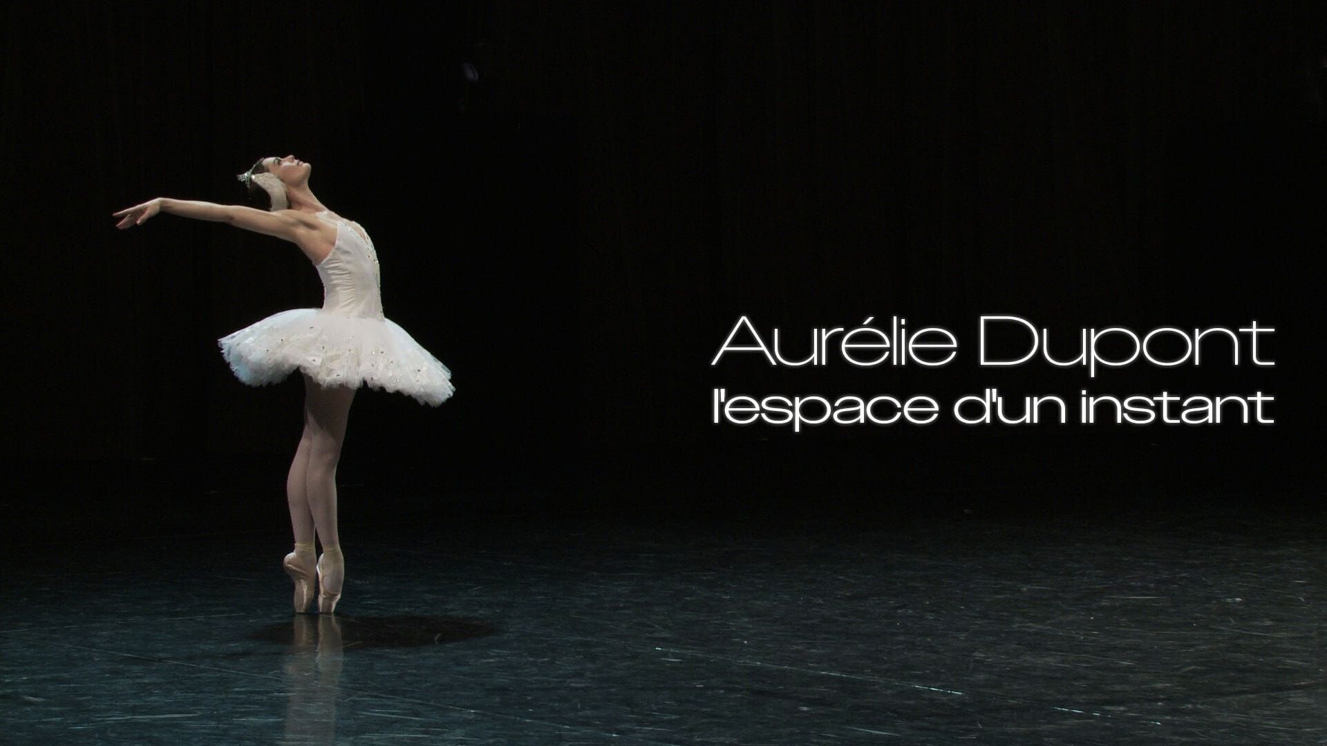 Aurélie Dupont danse l'espace d'un instant