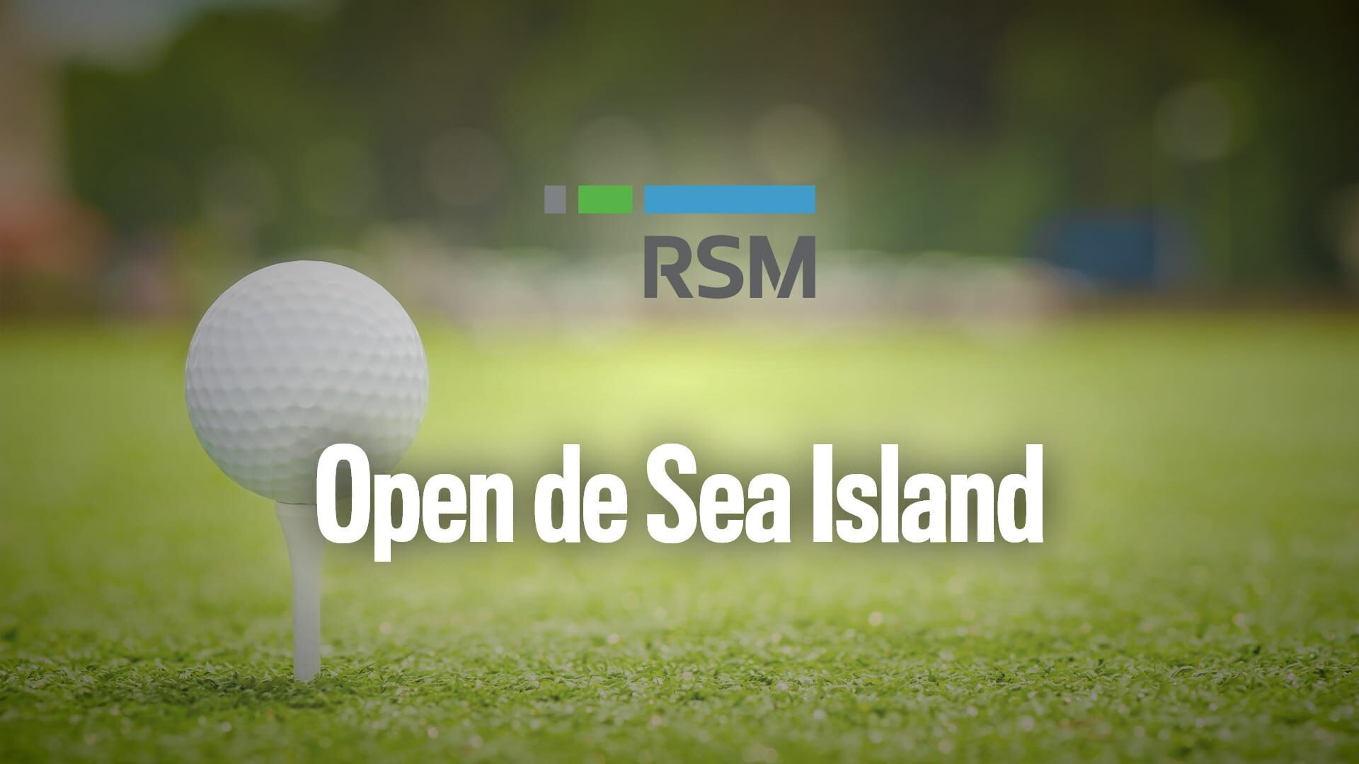 Golf : Open de Sea Island