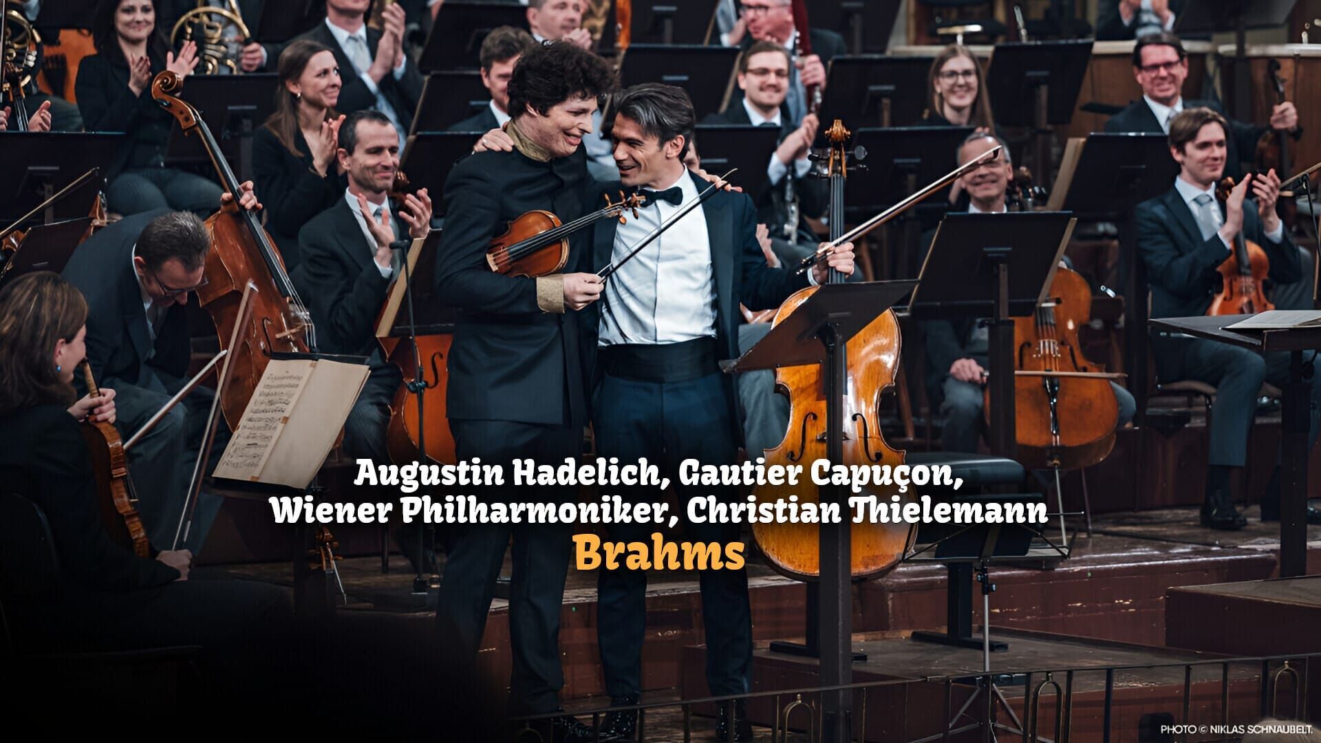 Augustin Hadelich, Gautier Capuçon, Wiener Philharmoniker, Christian Thielemann: Brahms