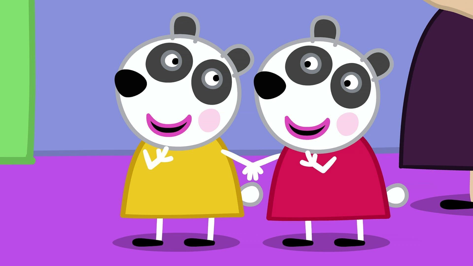 Les soeurs jumelles pandas