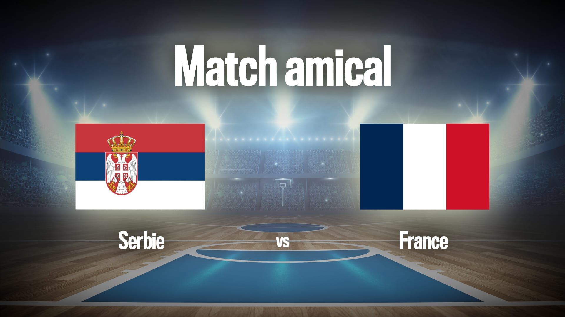 Basket-ball : Match amical international