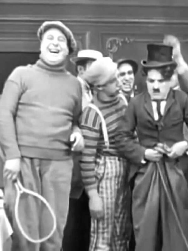 Charlot et le mannequin