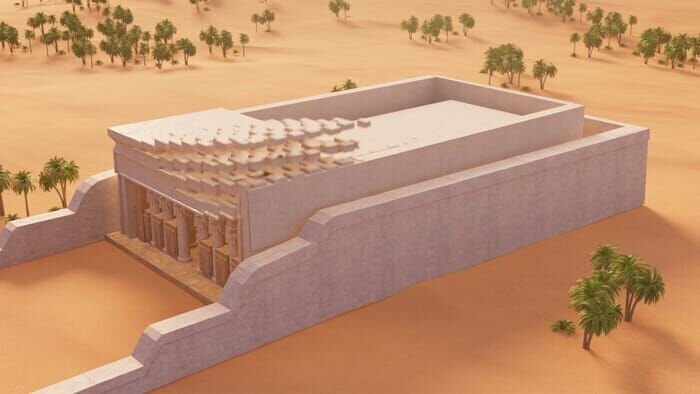 Le temple égyptien de Dendérah sur France 5