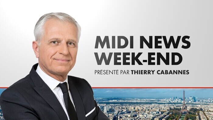 Midi News Week-End sur CNEWS