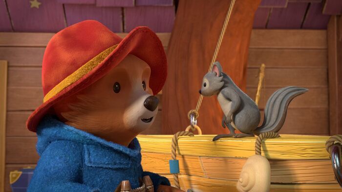 Paddington et les écureuils
