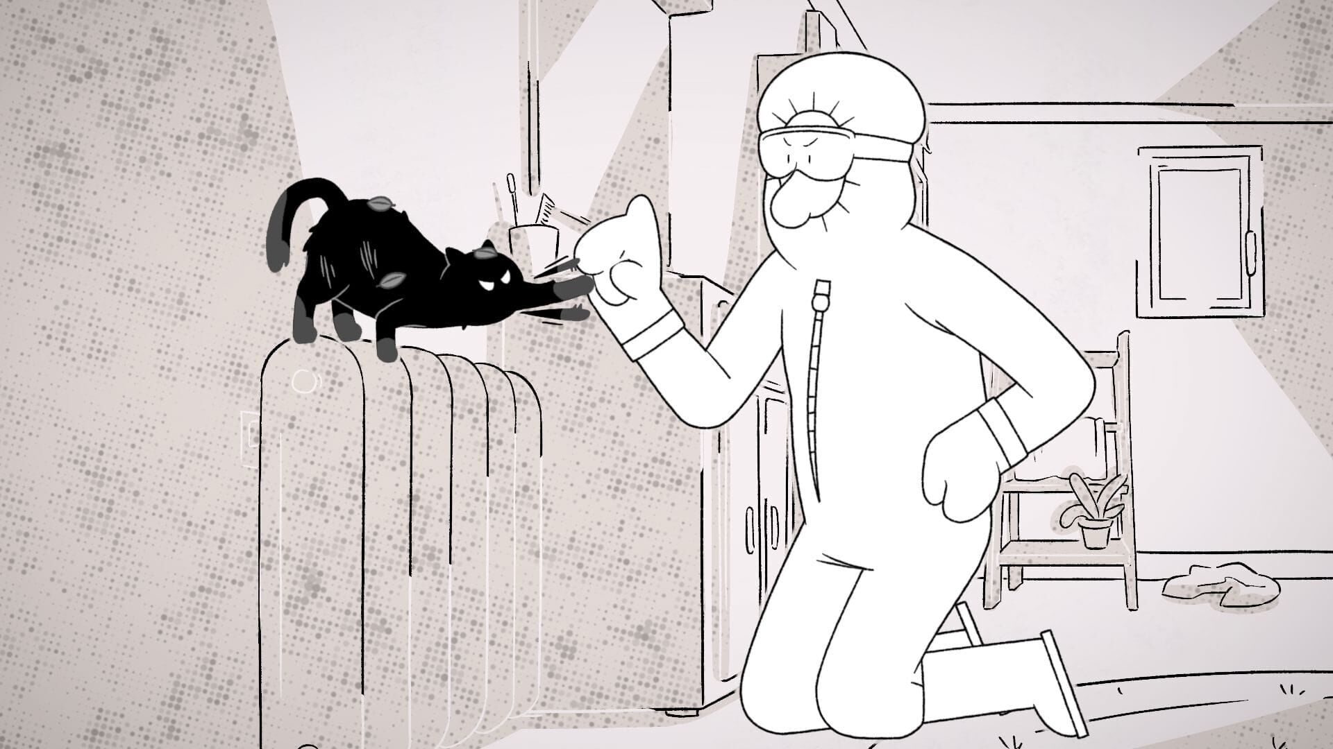Chat échaudé