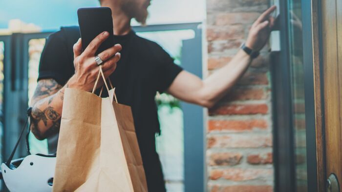Les applications de livraison de repas