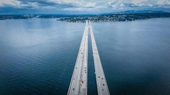 Le pont flottant de Seattle