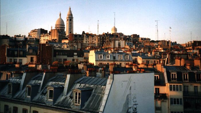 Sur les toits de Paris