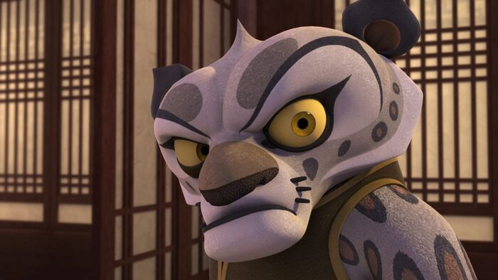 Le dos de Shifu
