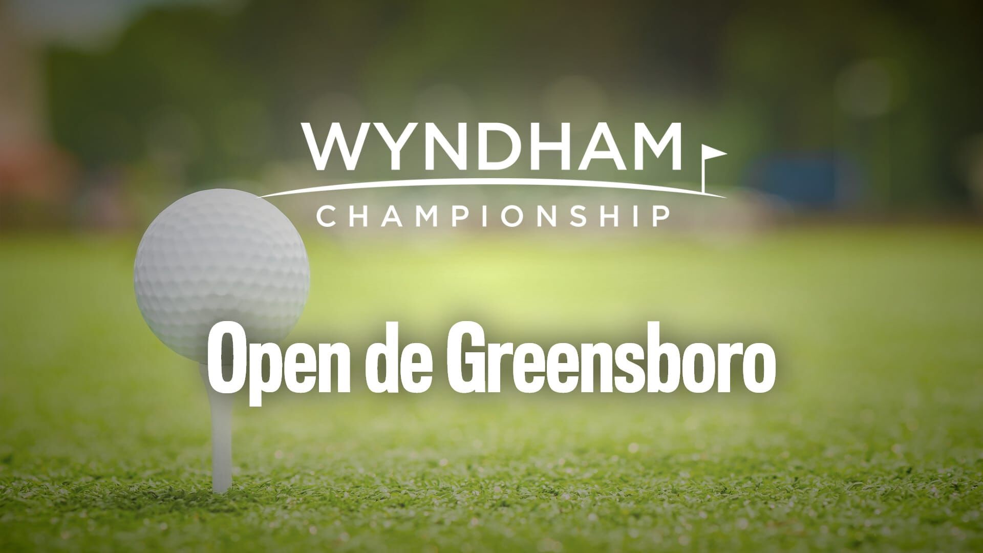 Golf : Open de Greensboro