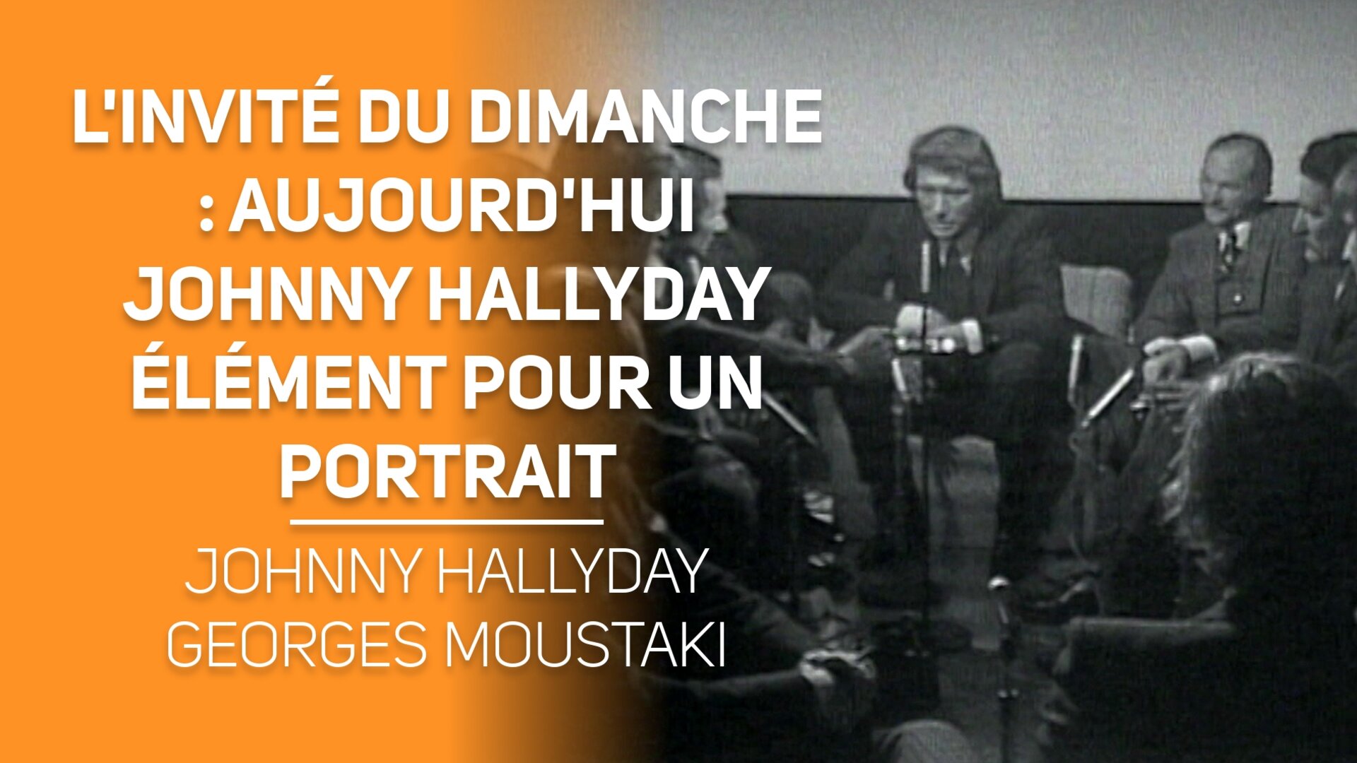 Johnny Hallyday élément pour un portrait