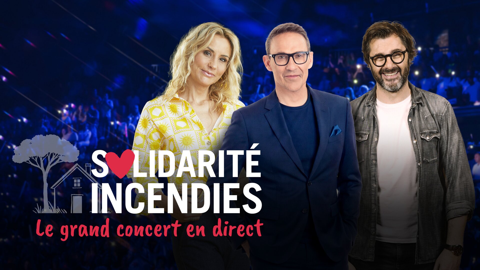Solidarité incendies : le grand concert en direct
