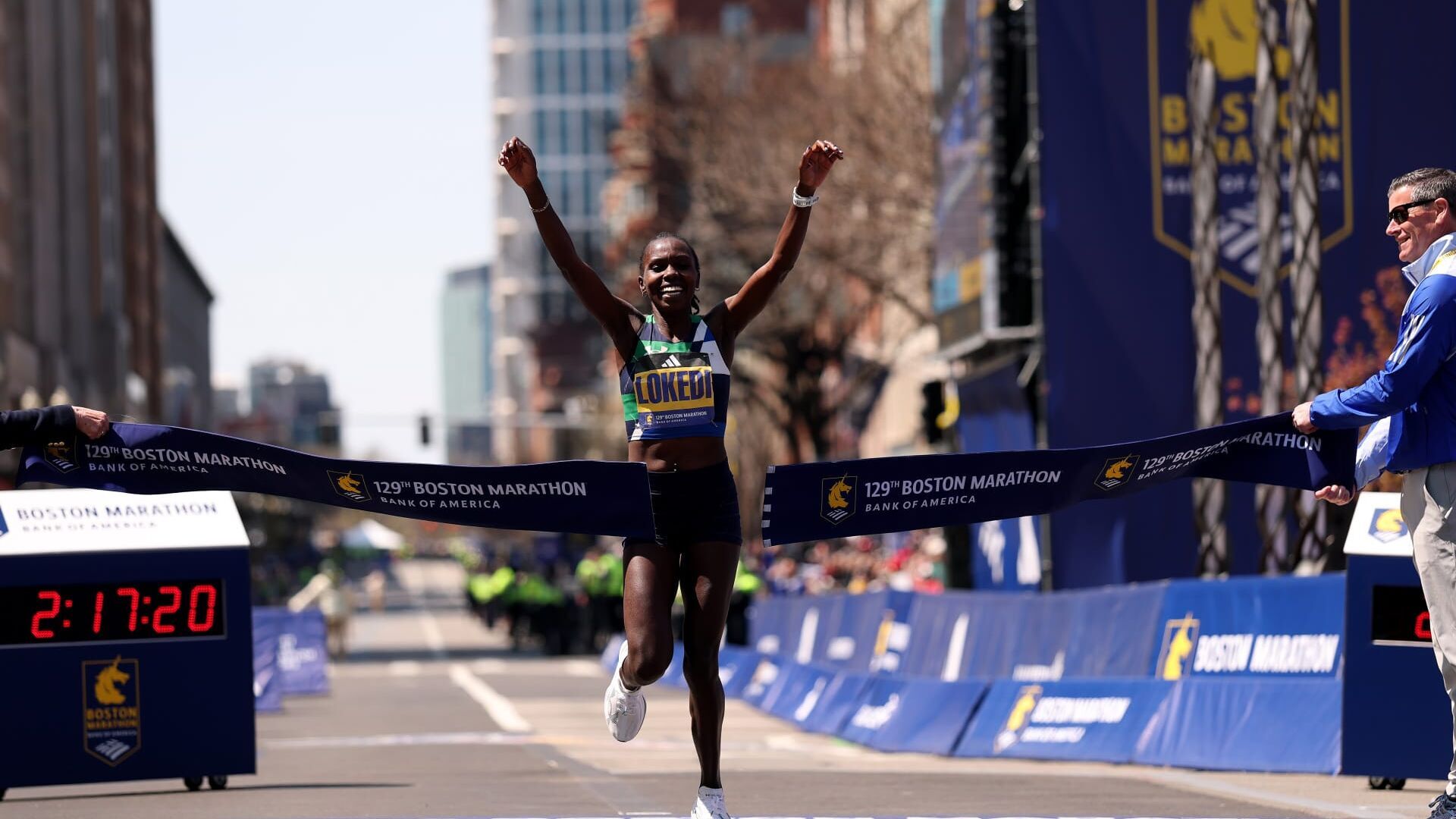 Athlétisme : Marathon de Boston