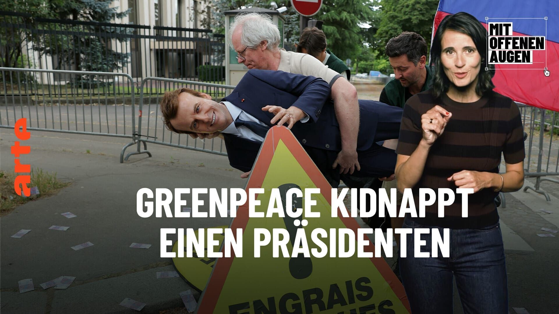Greenpeace kidnappe un président de la République