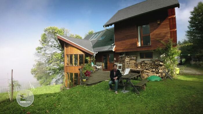 Une grange 100% écologique, Isère