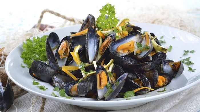 Moules au safran