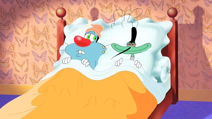 La grossesse d'Oggy