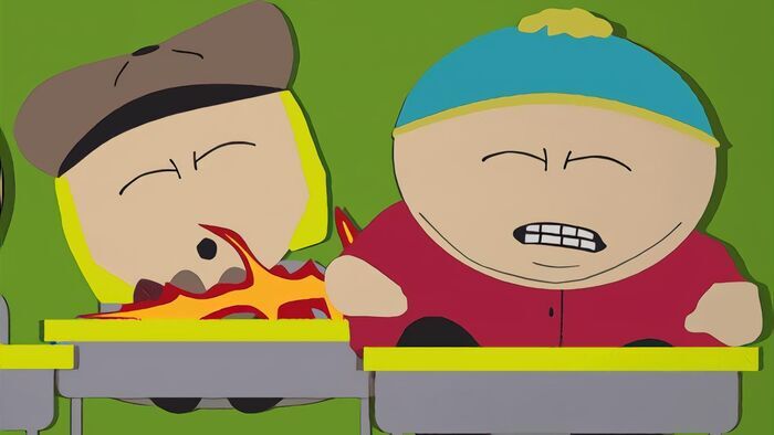 Cartman a une sonde anale