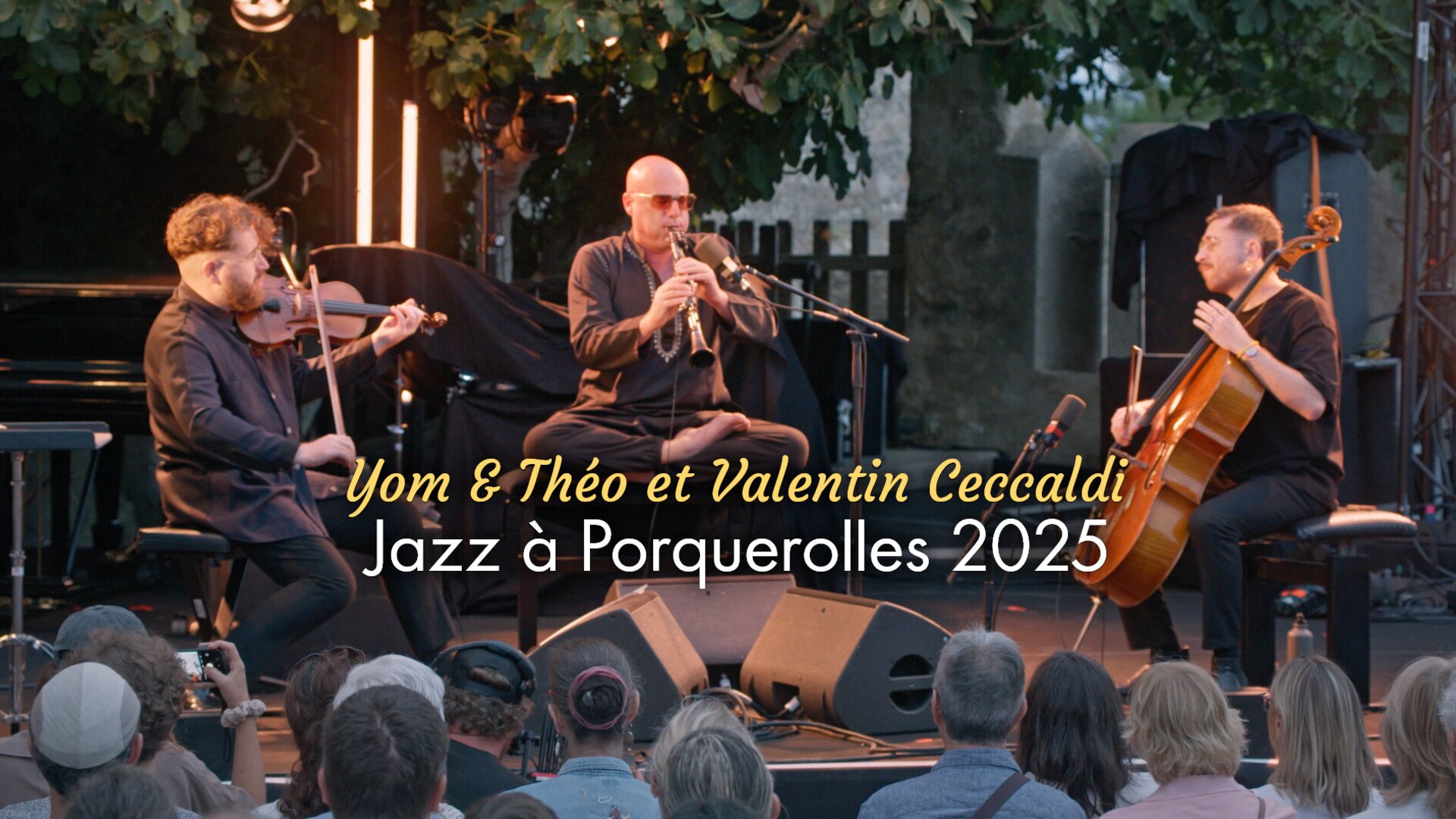 Yom & Théo et Valentin Ceccaldi : Jazz à Porquerolles