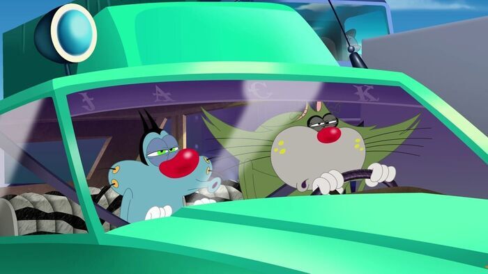 Bon voyage Oggy