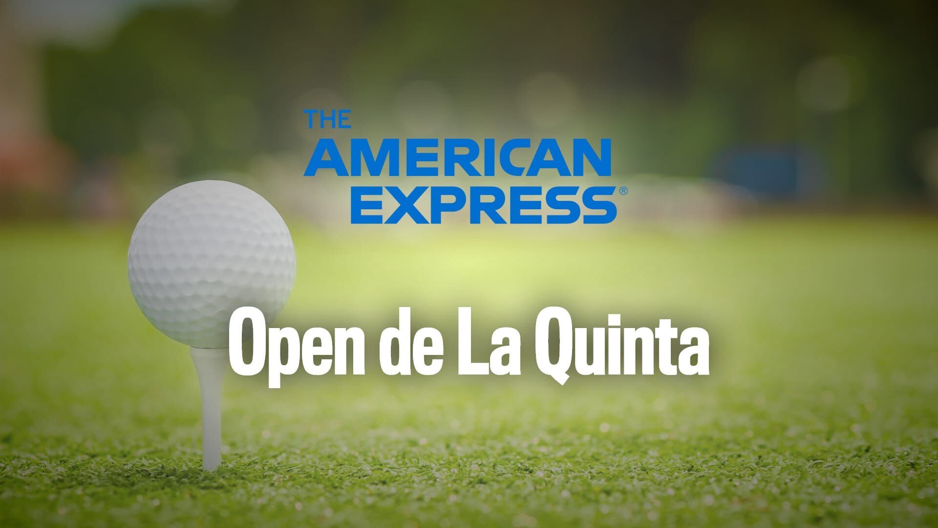 Golf : Open de La Quinta