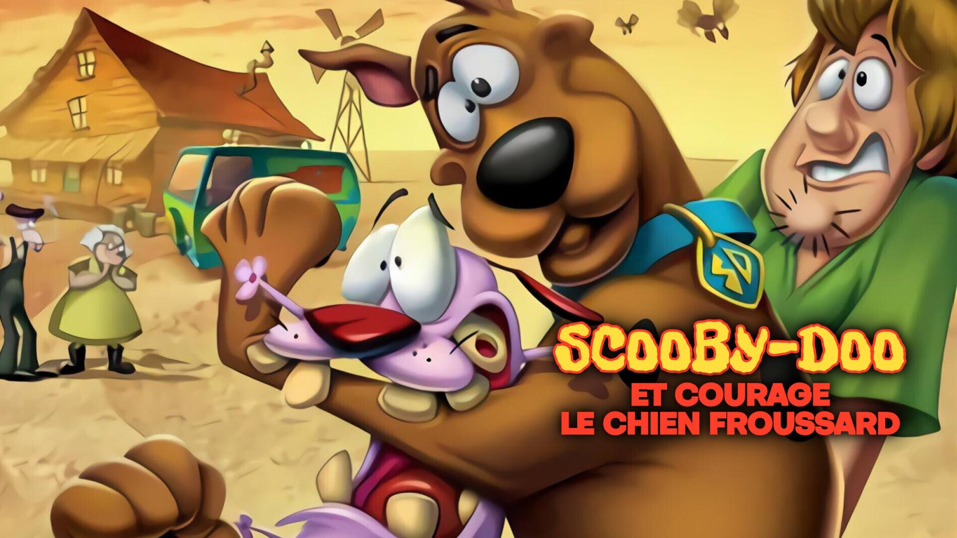Scooby-Doo et Courage, le chien froussard