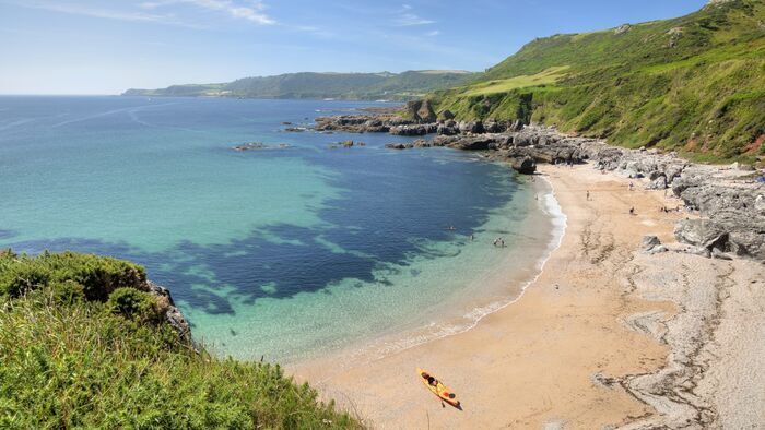 Pêche sur la côte du Devon