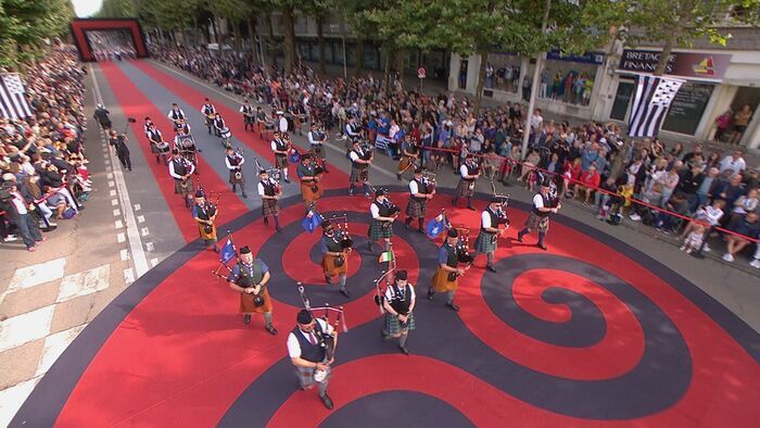 La grande parade des nations celtes