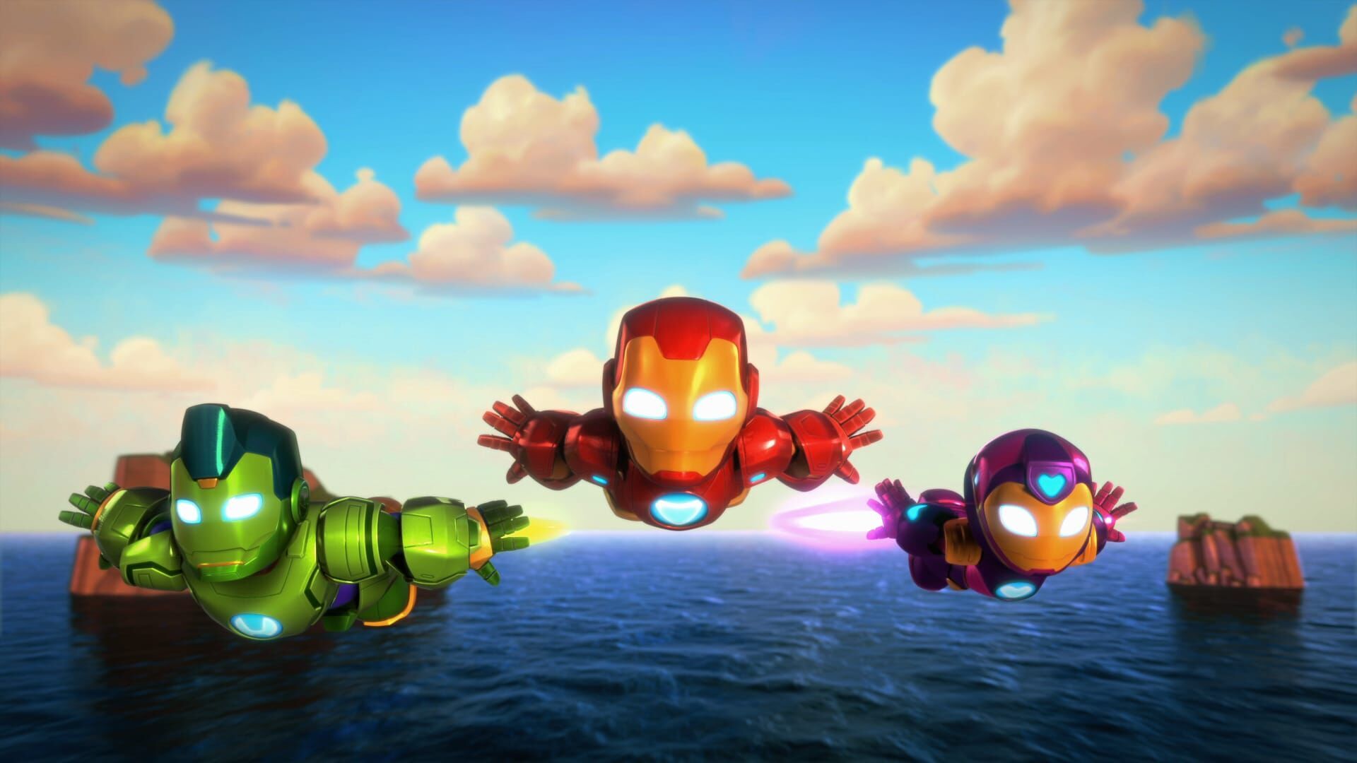 Iron Hulk et les abeilles / Les Iron Friends s'envolent