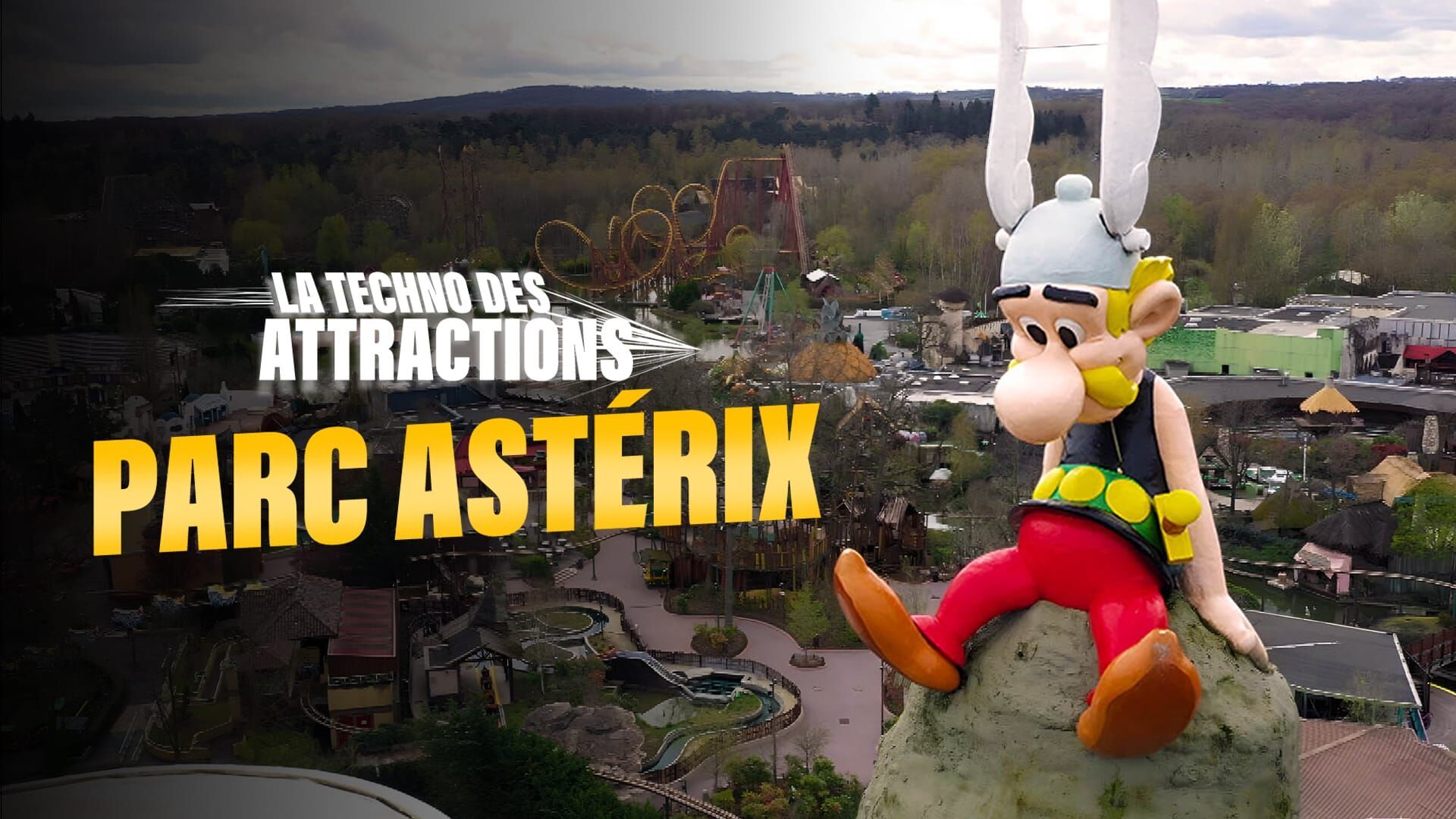 Parc Astérix : la techno des attractions