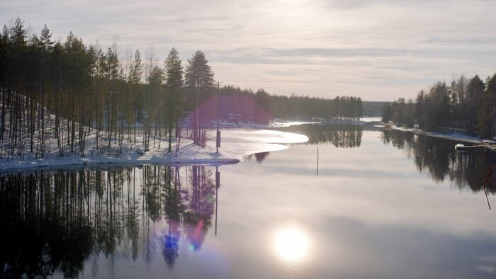 Le lac Saimaa en Finlande