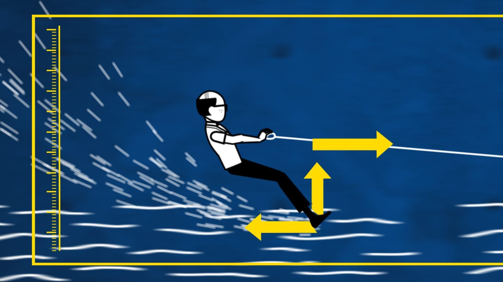 Surf en kayak, vélo et abattage d'arbres