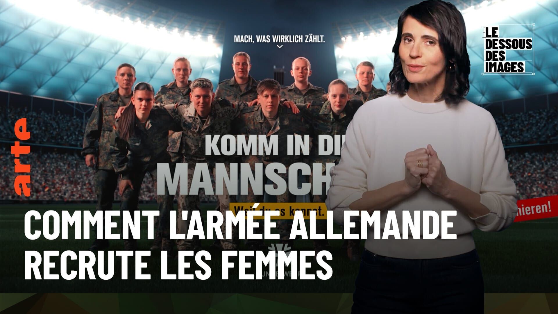 Comment l'armée allemande recrute les femmes