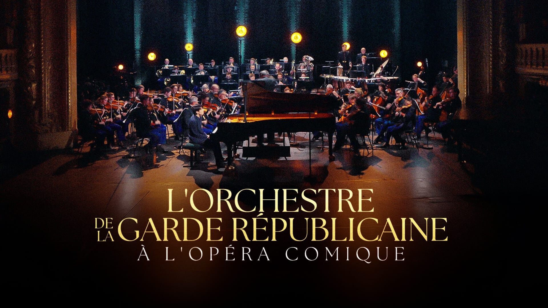 L'orchestre de la Garde républicaine à l'Opéra-Comique
