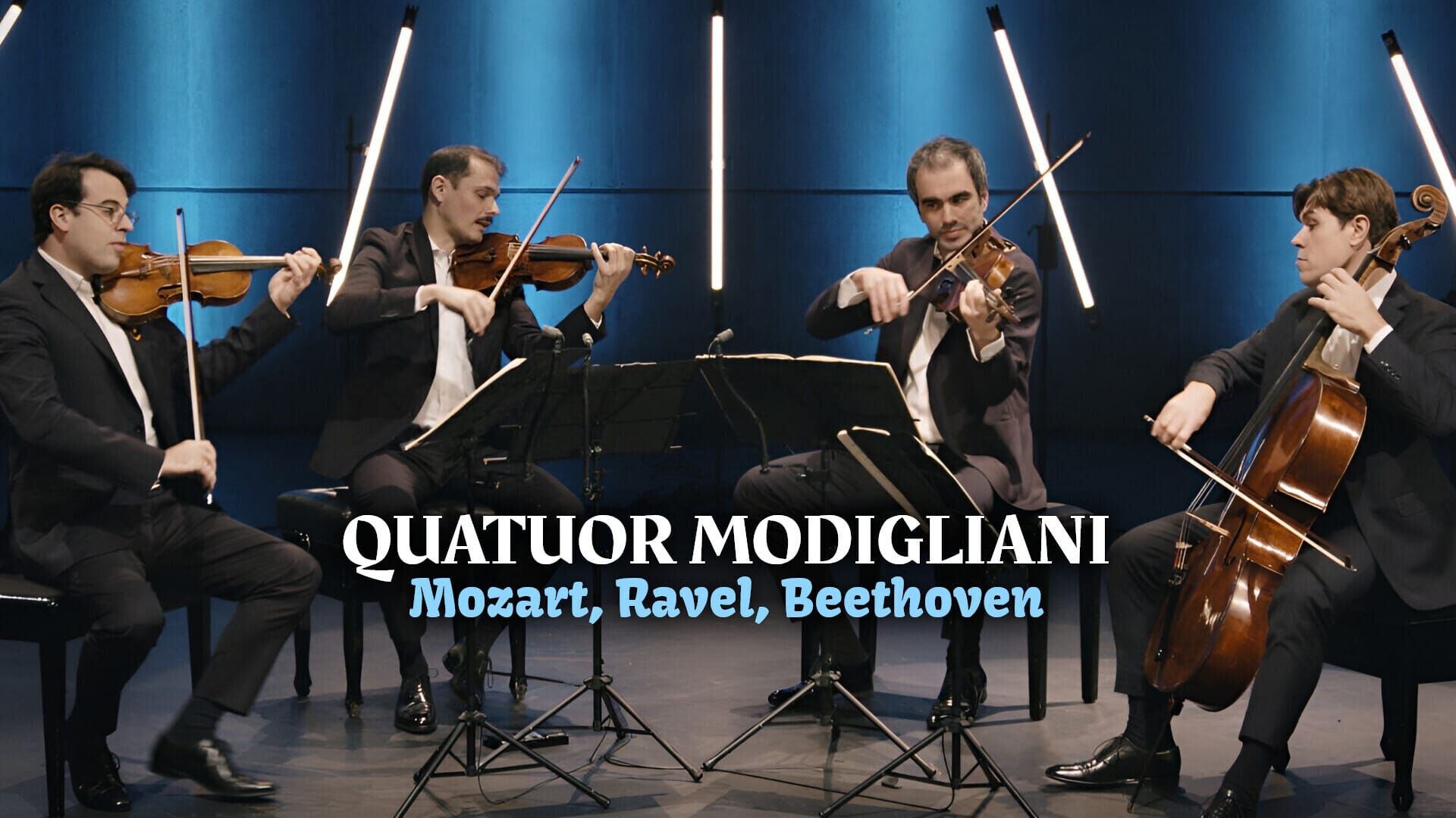 Quatuor Modigliani : Mozart, Ravel, Beethoven