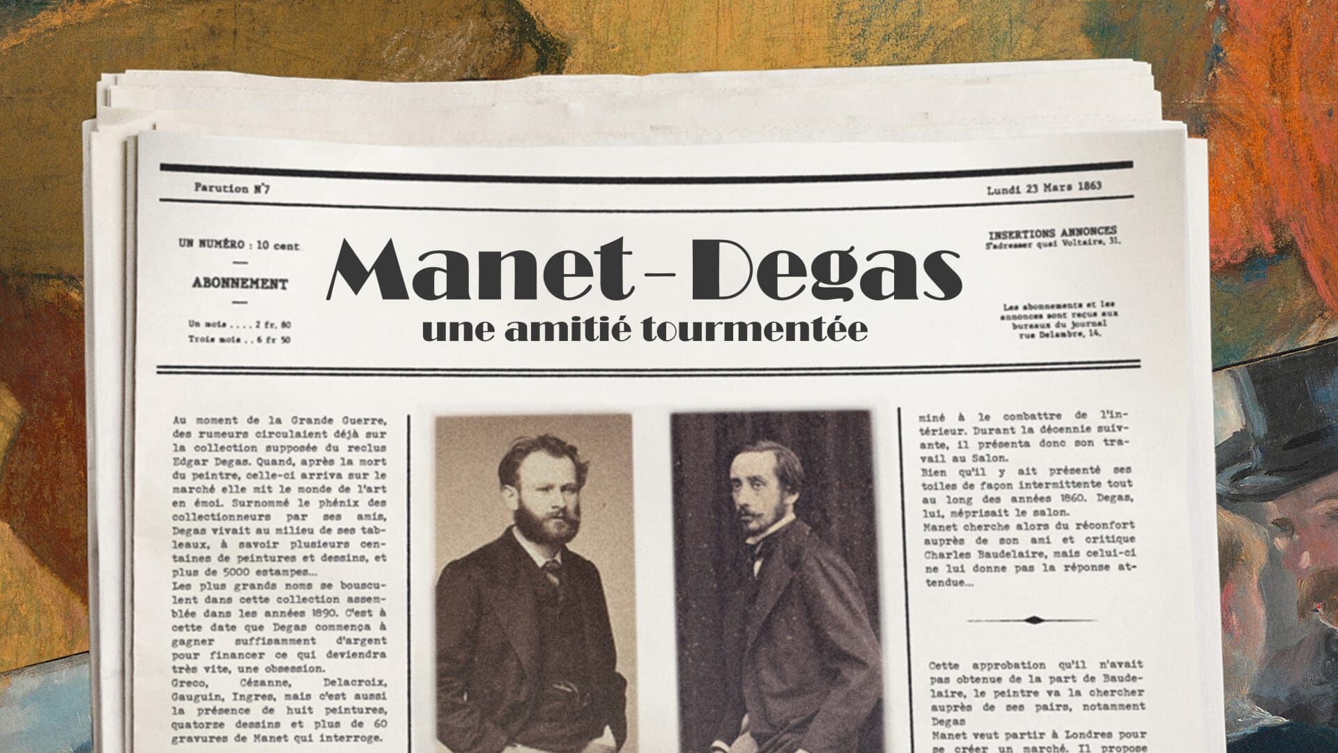 Manet - Degas, une amitié tourmentée