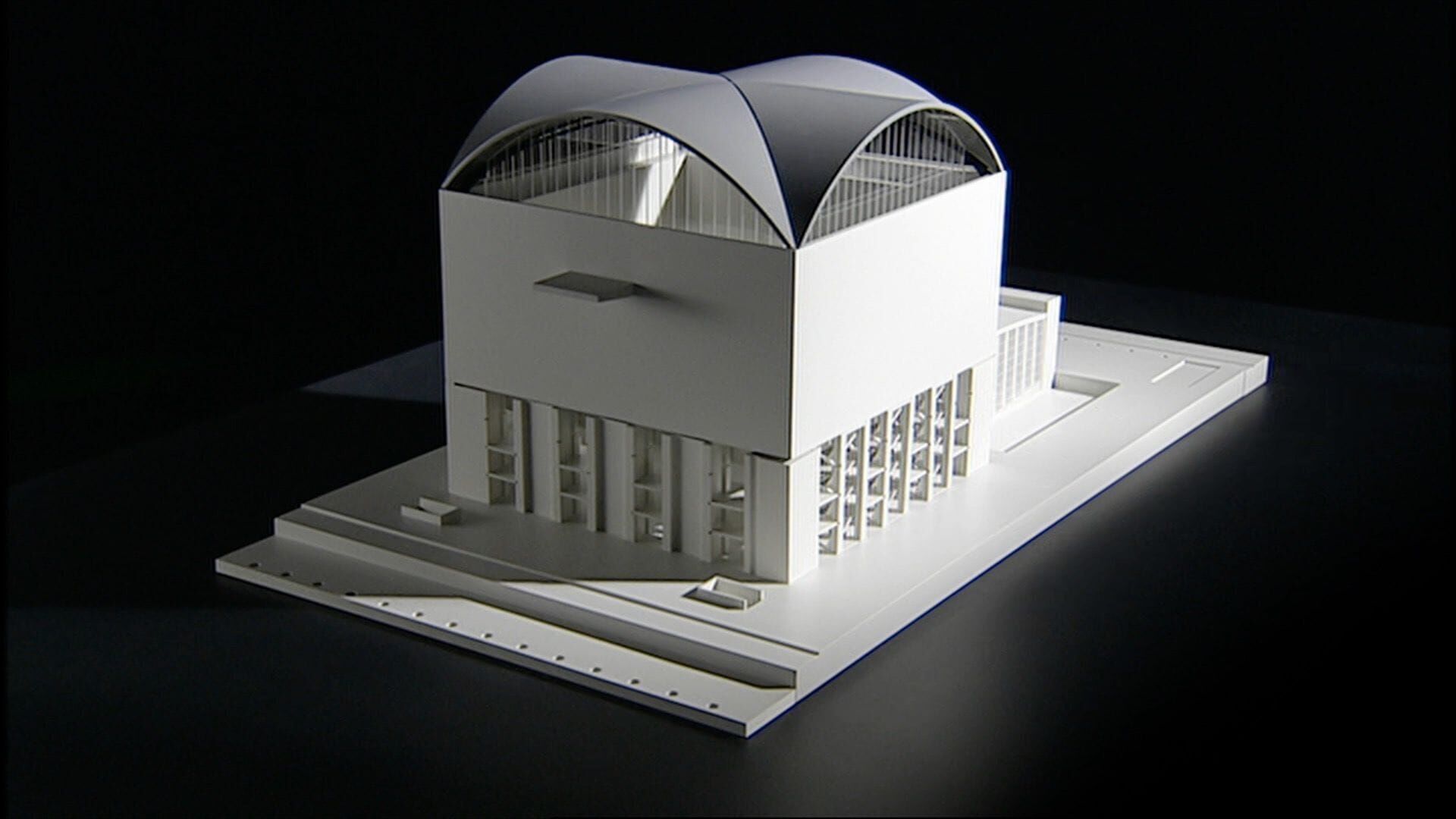 Le Palais des réceptions et des congrès de Rome