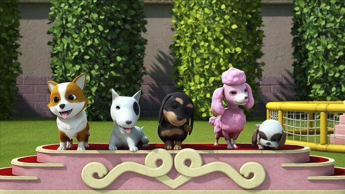 Les petits chiens de son altesse