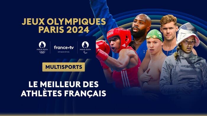 FRANCE 2, Jeux olympiques de Paris 2024, 1h00 - 5h58, Sport, Accéder à la TV en direct