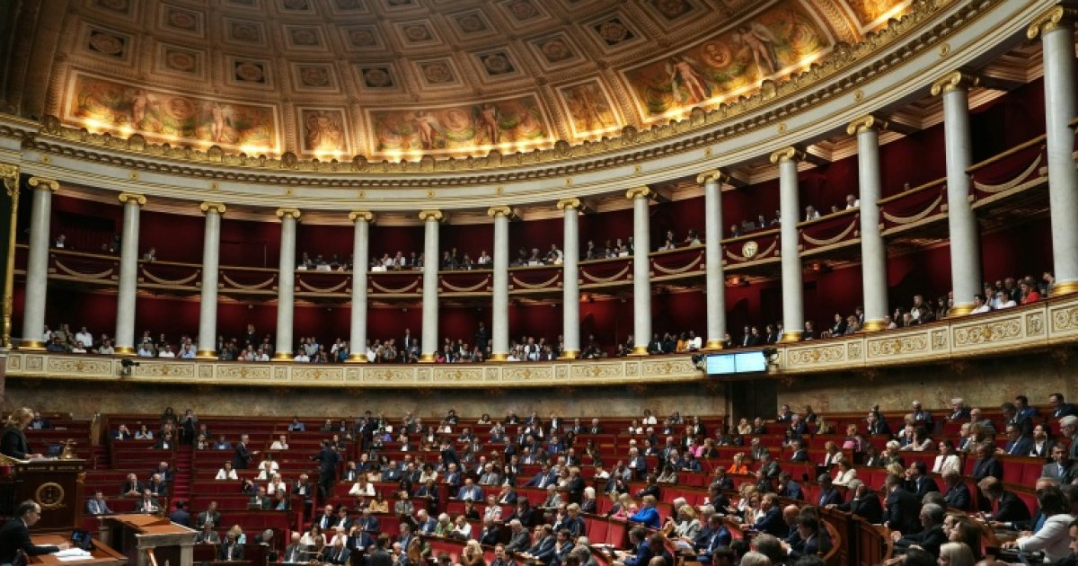 L'Assemblée nationale, où la commission des Finances a rejeté le 7 octobre 2026 la réforme de l'abattement sur les pensions de retraite du PLF 2027. © AFP.