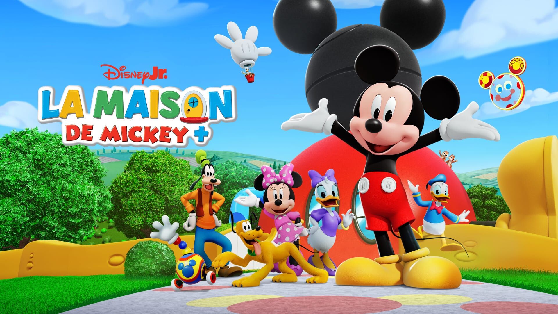 Mickey et Pluto vont camper