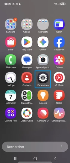 Tutoriel comment verrouiller et déverrouiller automatiquement le mobile sur  votre mobile samsung sous android 16 ? - Assistance mobile