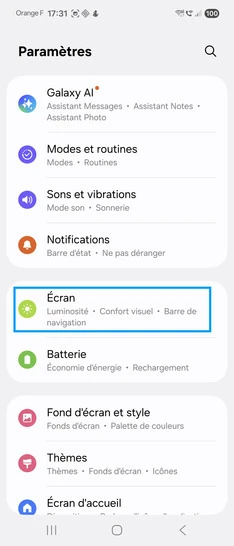 Tutoriel comment verrouiller et dverrouiller automatiquement le mobile sur  votre mobile samsung sous android 16 ? - Assistance mobile - Aide et  contact Orange