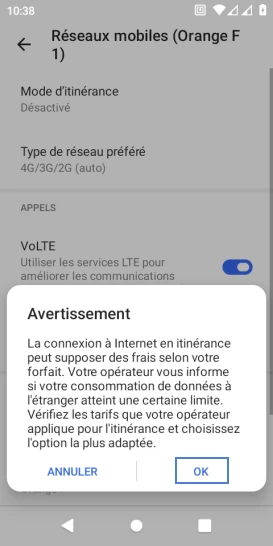 Étape 8 : Cliquez sur OK.