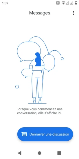 Étape 7 : Le SMS est effacé.