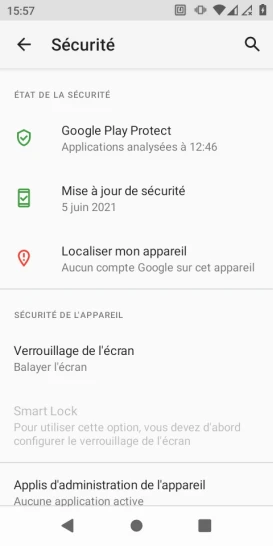 Étape 10 : Le verrouillage est programmé.
