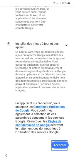 Étape 12 : Validez avec Accepter.